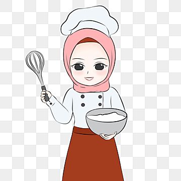 Detail Gambar Kartun Chef Muslimah Nomer 27