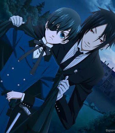 Detail Gambar Kartun Ciel Black Butler Tersenyum Nomer 17