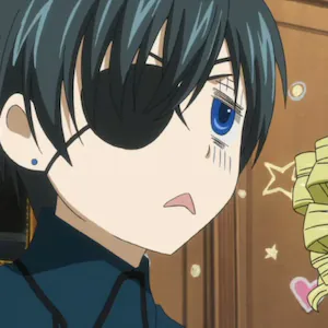 Detail Gambar Kartun Ciel Black Butler Tersenyum Nomer 31