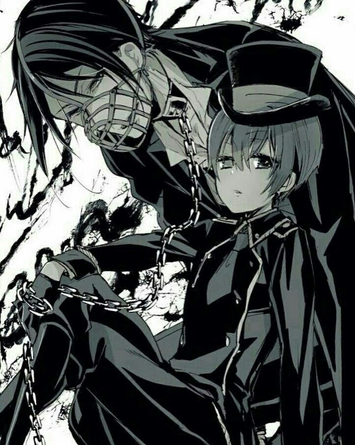 Detail Gambar Kartun Ciel Black Butler Tersenyum Nomer 6