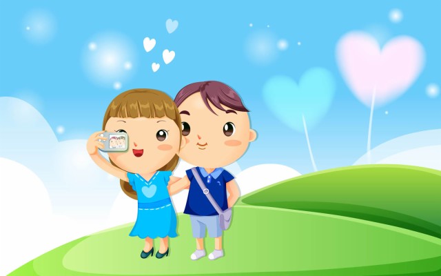 Detail Gambar Kartun Cinta Romantis Nomer 29