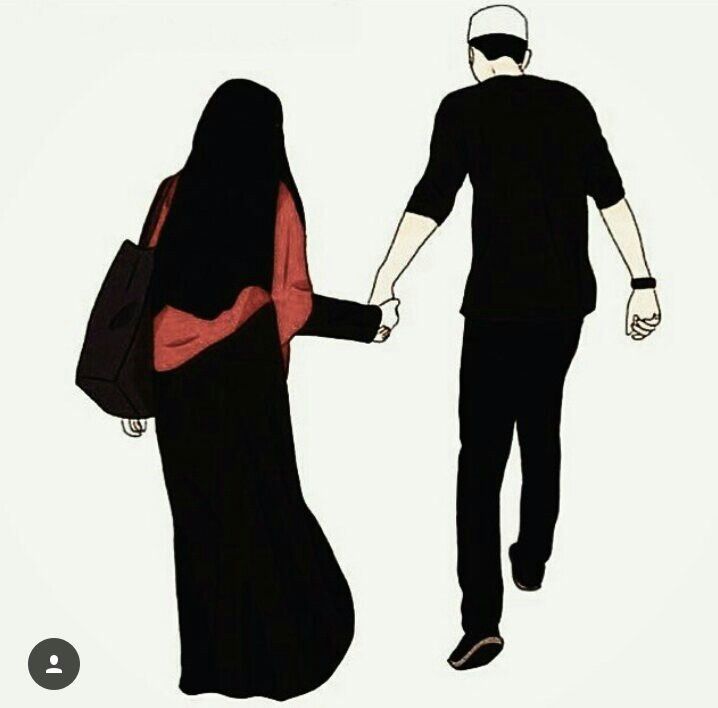 Gambar Kartun Couple Muslimah - KibrisPDR