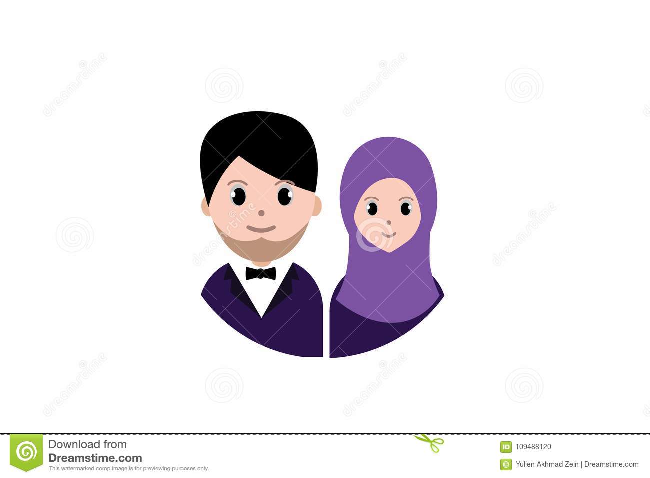 Detail Gambar Kartun Couple Muslimah Nomer 26