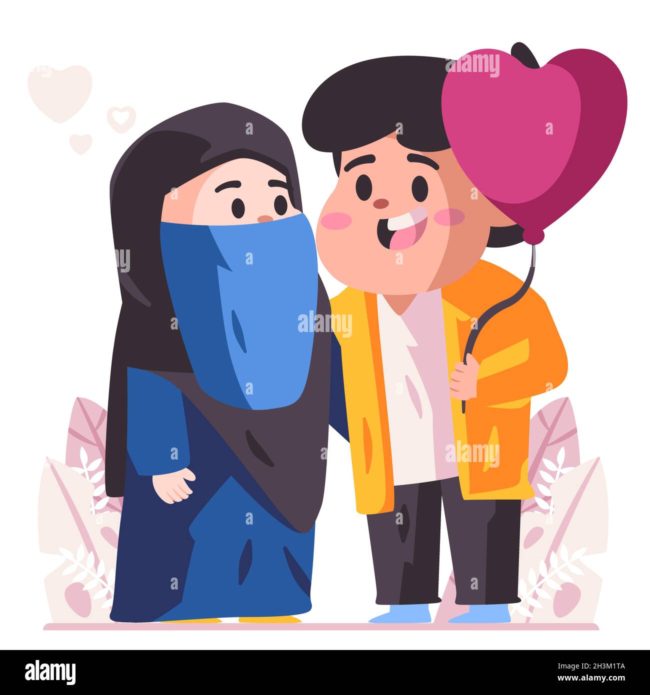 Detail Gambar Kartun Couple Muslimah Nomer 45