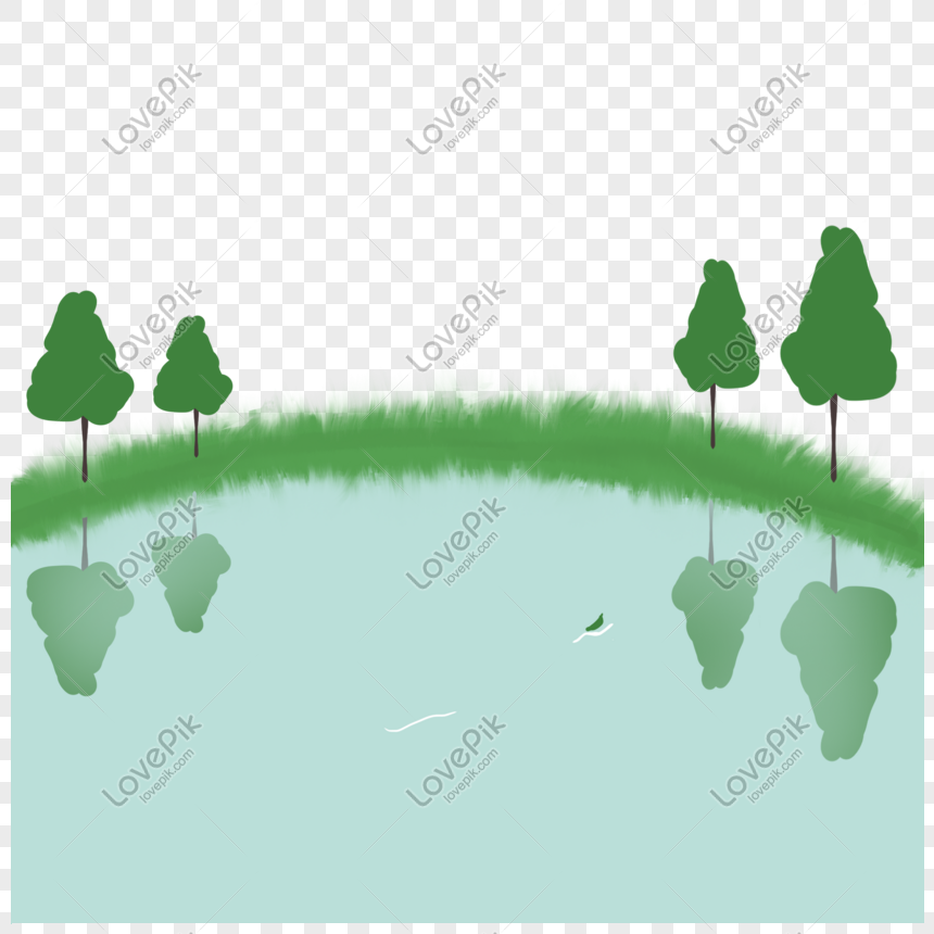 Detail Gambar Kartun Danau Air Nomer 10
