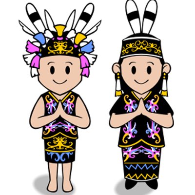 Detail Gambar Kartun Dayak Nomer 12