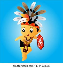 Detail Gambar Kartun Dayak Nomer 31