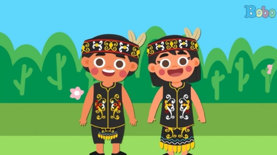 Detail Gambar Kartun Dayak Nomer 40