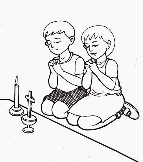 Detail Gambar Kartun Doa Kristen Nomer 2