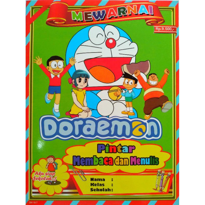 Detail Gambar Kartun Doraemon Untuk Mewarnai Nomer 54