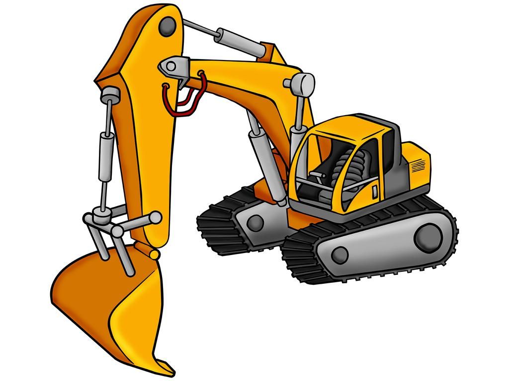 Detail Gambar Kartun Excavator Nomer 18