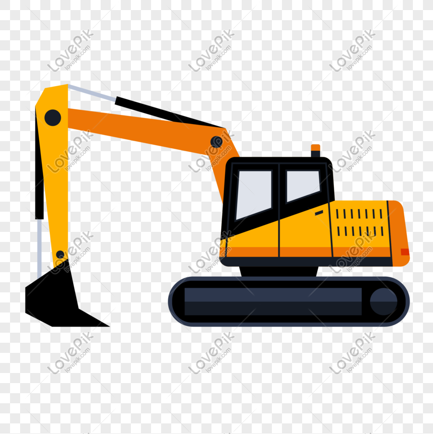 Detail Gambar Kartun Excavator Nomer 3