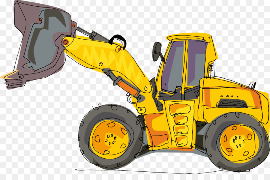 Detail Gambar Kartun Excavator Nomer 21