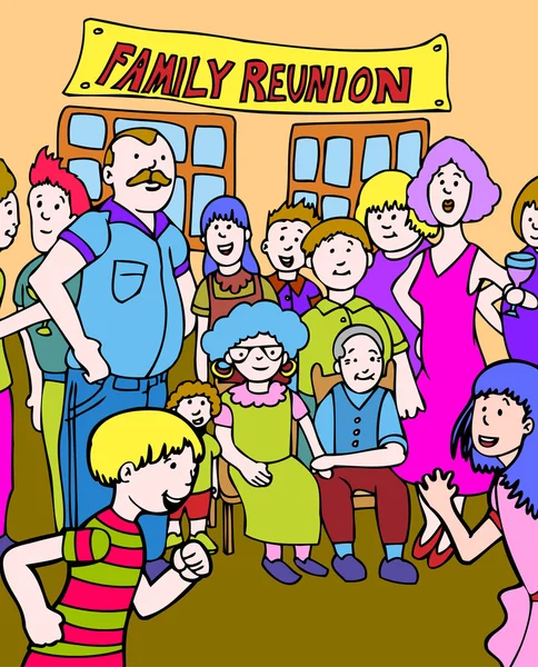 Detail Gambar Kartun Family Gathering Nomer 48