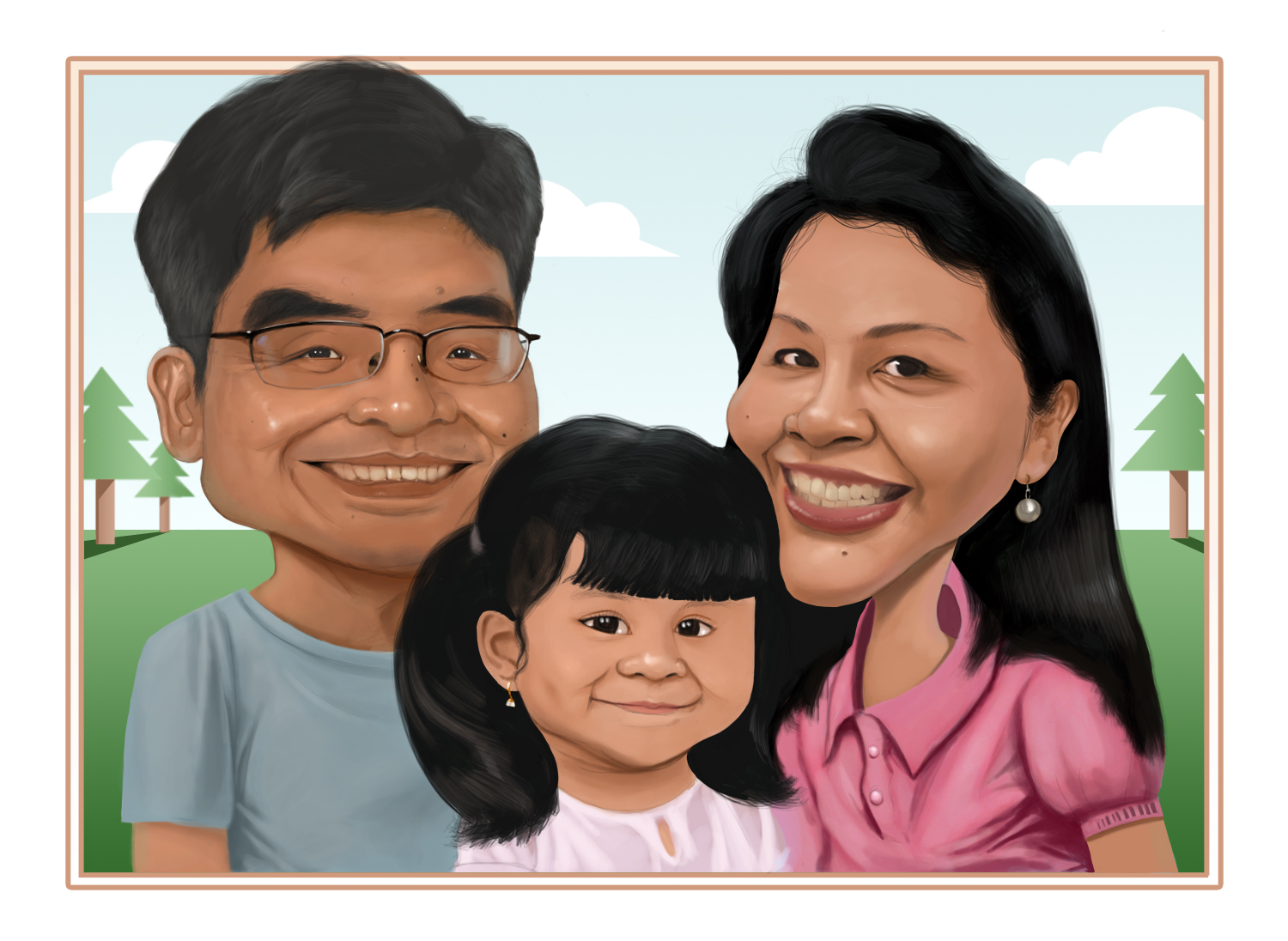 Detail Gambar Kartun Foto Keluarga Nomer 23