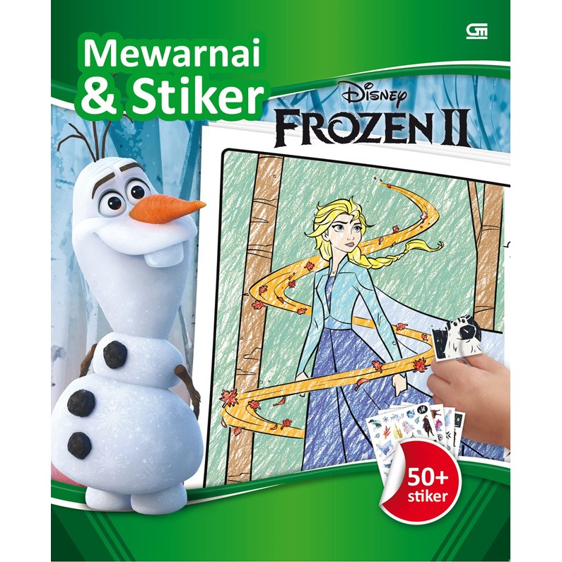 Detail Gambar Kartun Frozen Mewarnai Nomer 54