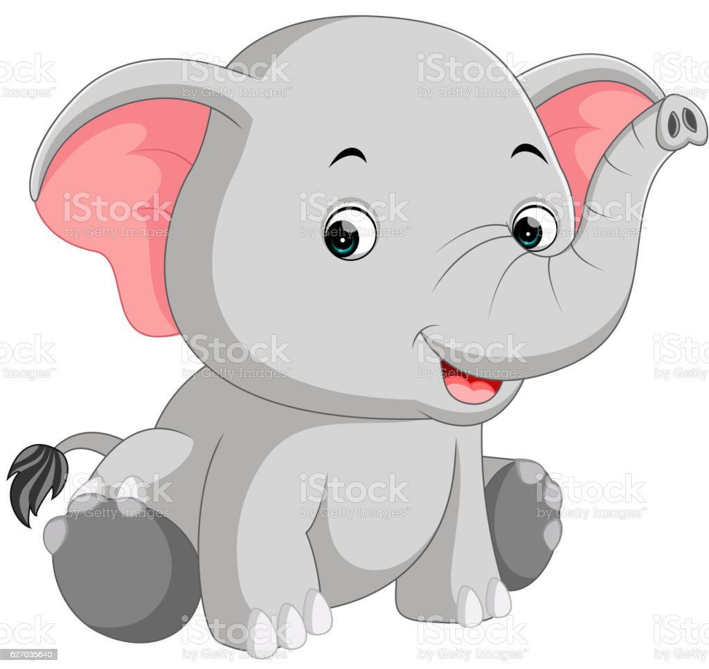 Detail Gambar Kartun Gajah Lucu Nomer 32