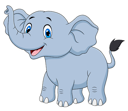 Detail Gambar Kartun Gajah Lucu Nomer 8