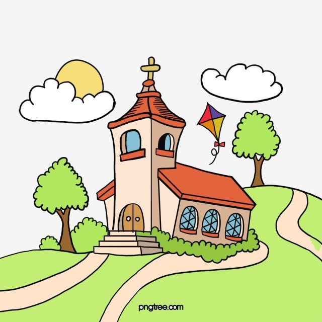 Detail Gambar Kartun Gereja Nomer 6