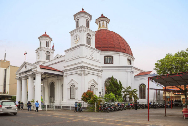 Detail Gambar Kartun Gereja Blenduk Nomer 51