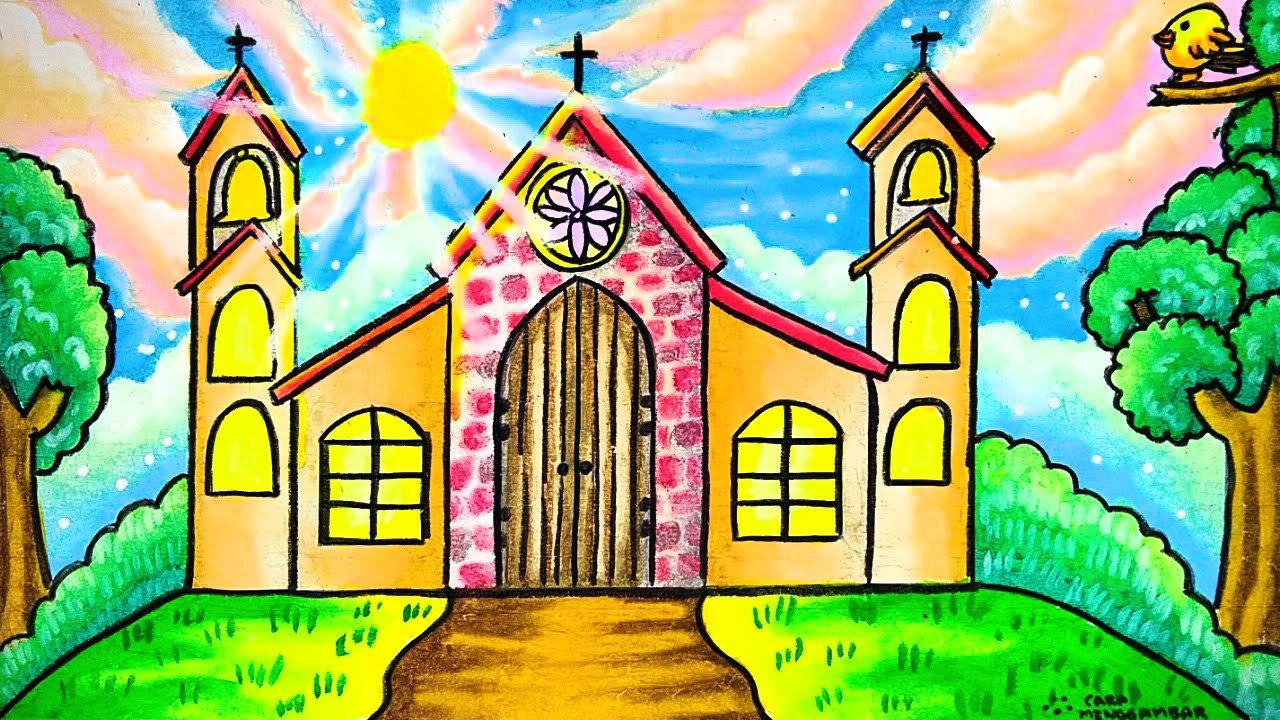 Detail Gambar Kartun Gereja Katolik Nomer 21