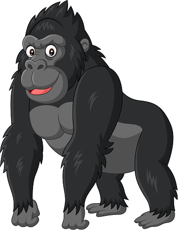 Gambar Kartun Gorila - KibrisPDR