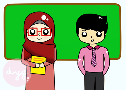 Detail Gambar Kartun Guru Perempuan Nomer 22