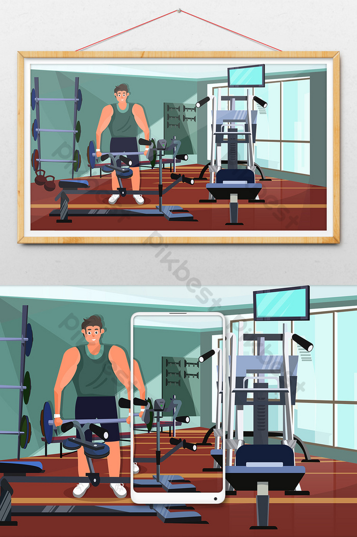 Detail Gambar Kartun Gym Nomer 26