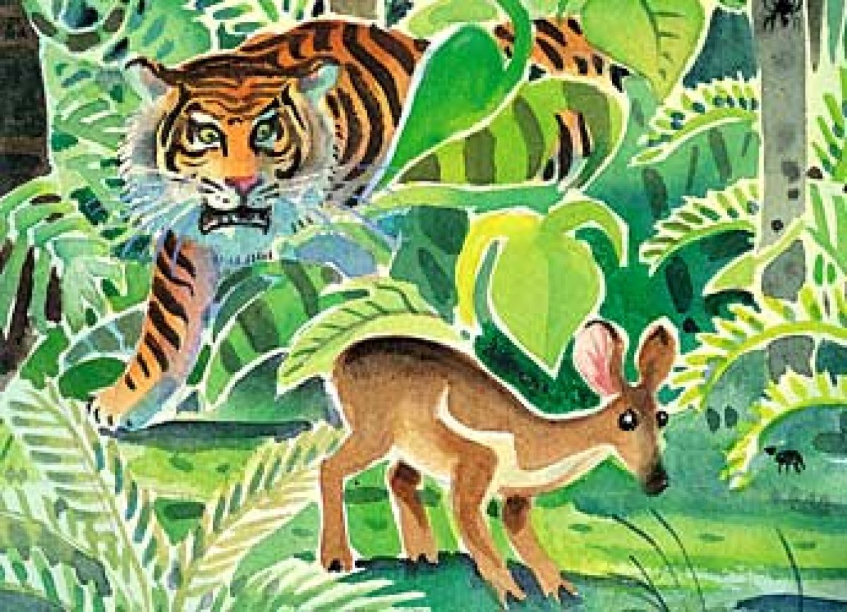 Detail Gambar Kartun Harimau Memangsa Nomer 48
