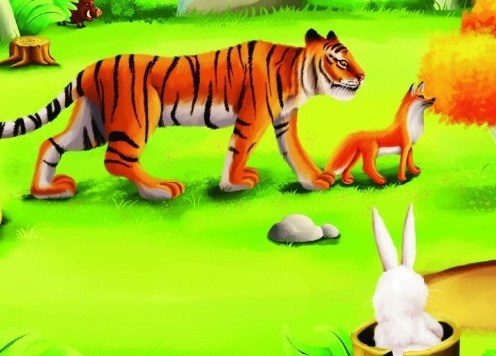 Detail Gambar Kartun Harimau Memangsa Nomer 9