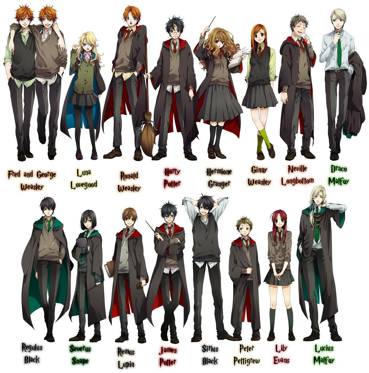 Detail Gambar Kartun Harry Potter Yang Mudah Nomer 26