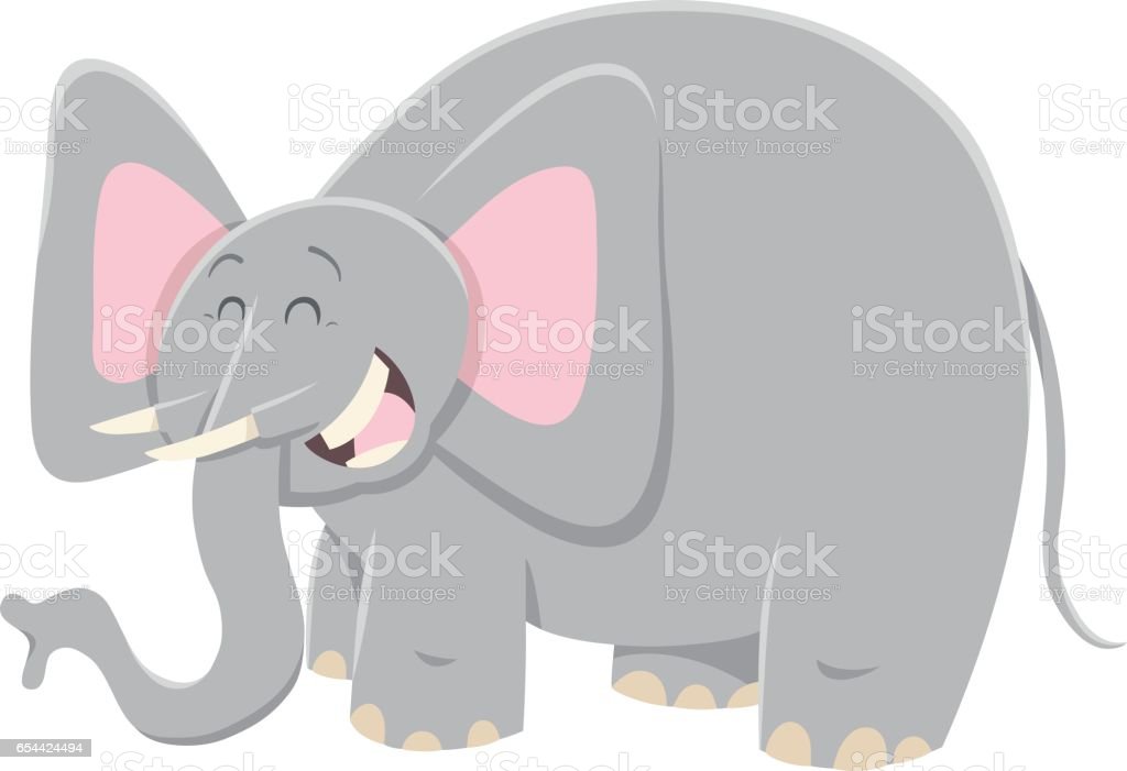 Detail Gambar Kartun Hewan Gajah Nomer 35