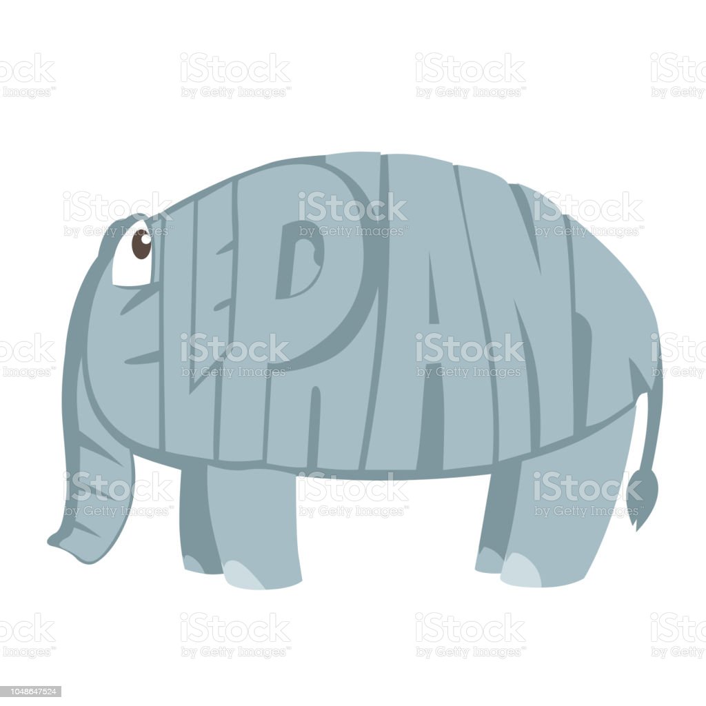 Detail Gambar Kartun Hewan Gajah Nomer 42