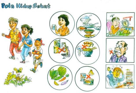 Detail Gambar Kartun Hidup Sehat Nomer 21