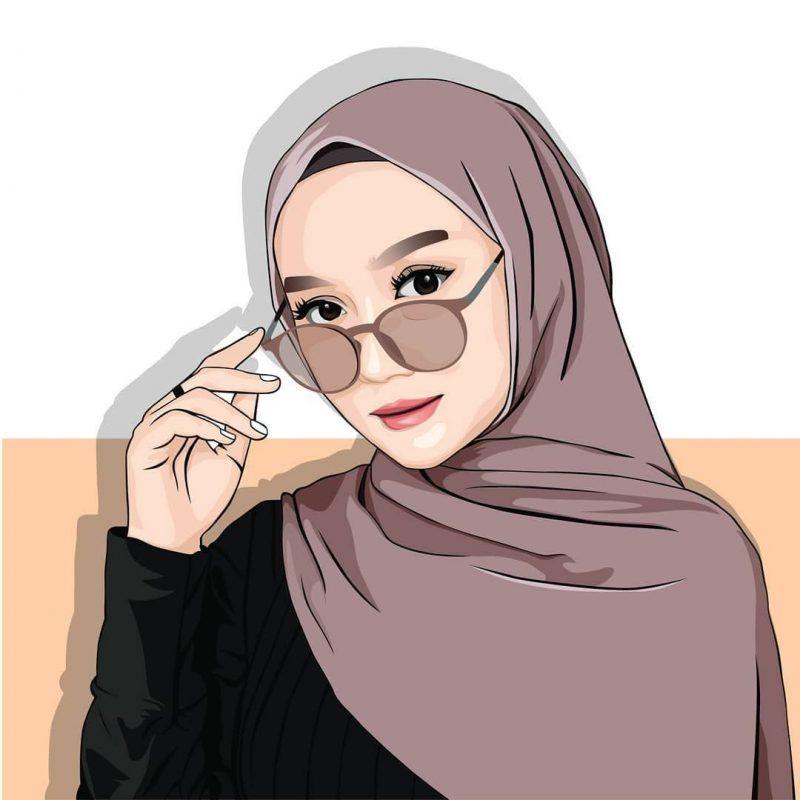 Detail Gambar Kartun Hijab Lucu Nomer 47