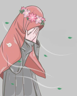 Gambar Kartun Hijab Menangis - KibrisPDR