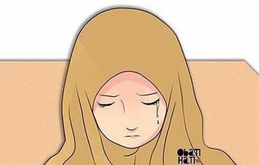 Detail Gambar Kartun Hijab Menangis Nomer 19