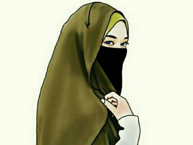 Detail Gambar Kartun Hijab Syari Nomer 14