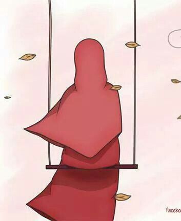 Detail Gambar Kartun Hijab Syari Nomer 31