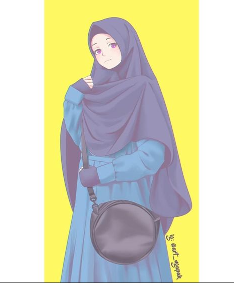 Detail Gambar Kartun Hijab Terbaru Nomer 37