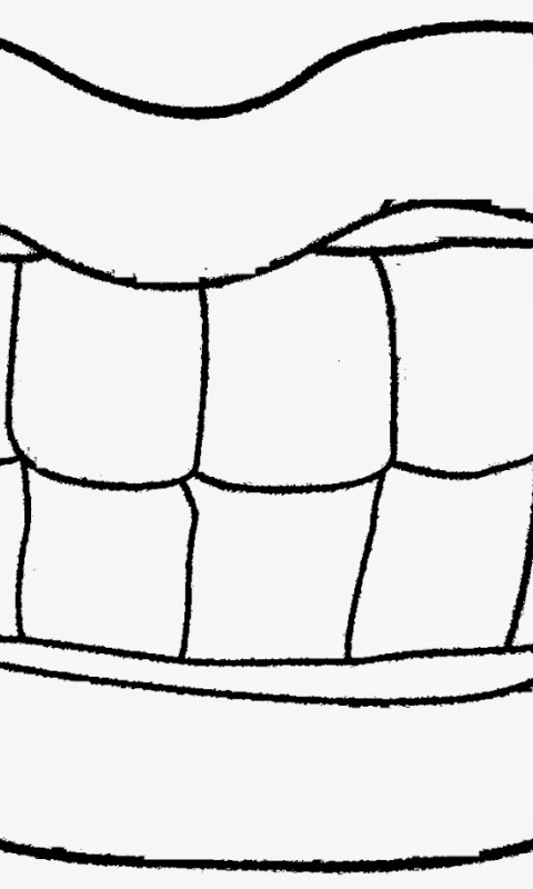 Detail Gambar Kartun Hitam Putih Mulut Nomer 34