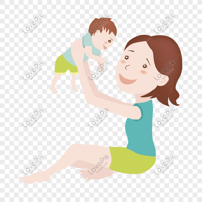 Detail Gambar Kartun Ibu Dan Bayi Nomer 56