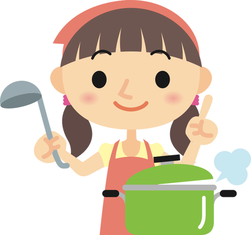 Detail Gambar Kartun Ibu Sedang Memasak Nomer 51