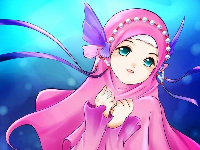 Detail Gambar Kartun Jepang Muslimah Nomer 14