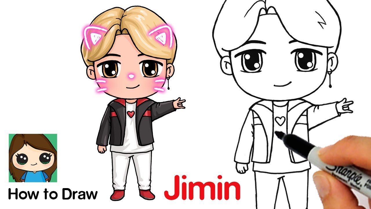 Detail Gambar Kartun Jimin Bts Nomer 47