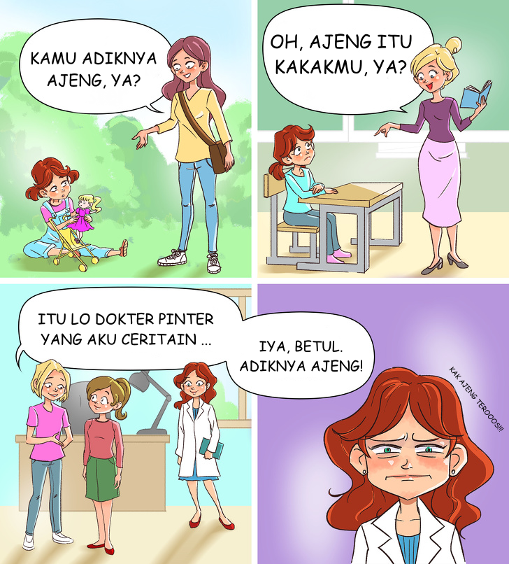 Detail Gambar Kartun Kakak Dan Adik Nomer 43