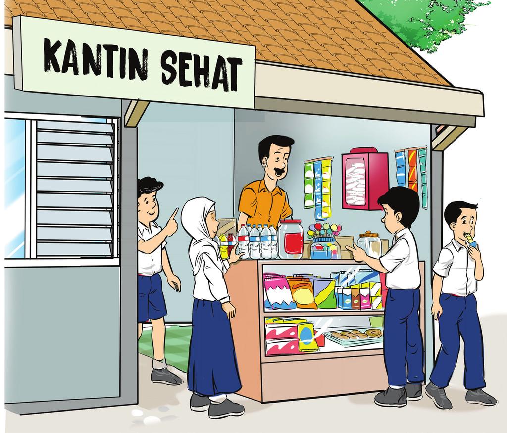 Detail Gambar Kartun Kantin Sekolah Nomer 7