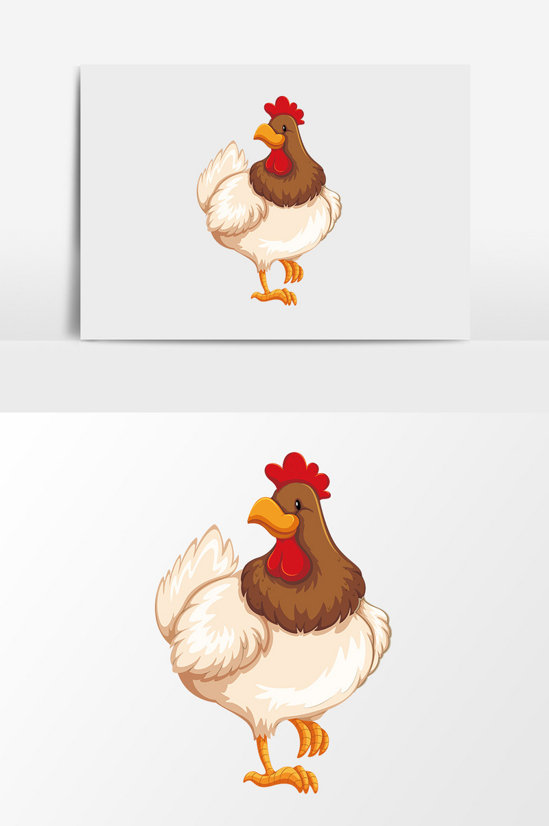 Detail Gambar Kartun Karya Dari Bulu Ayam Nomer 29