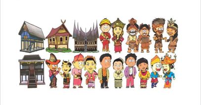 Detail Gambar Kartun Keanekaragaman Indonesia Nomer 47