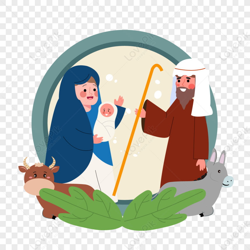 Detail Gambar Kartun Kelahiran Yesus Nomer 28